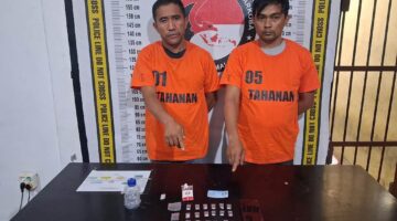 Sat Narkoba Polres Simalungun Bekuk Dua Petani Pengedar Sabu 3,31 Gram di Nagori Cingkes