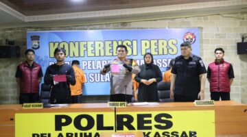 Polres Pelabuhan Makassar Ungkap 7 Kasus Dalam Operasi Sikat Lipu – 2025