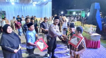 Polres Tebingtinggi Amankan Penutupan Festival Seni Qasidah XVIII Tahun 2025 