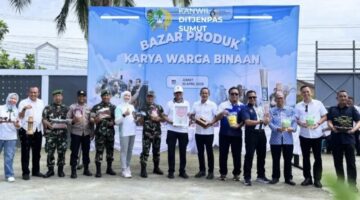 Semarak HBP Ke-62, Bazar Ditjenpas Sumut Diserbu Warga dan Tampilkan Karya Warga Binaan