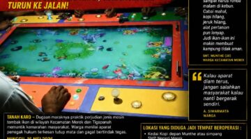 Judi Tembak Ikan Menggila di Tanah Karo, Kasat Reskrim Bungkam, Warga Ancam Sapu Bersih Lokasi Judi