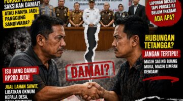 BOCOR! Dugaan Uang Damai Rp200 Juta Warnai Perdamaian JIB-IPB, Warga Sebut Damai Cuma Sandiwara