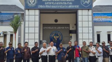 Pererat Sinergi dengan Insan Pers, Lapas Labuhan Ruku Tegaskan Komitmen Transparansi Informasi