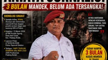 Hampir Tiga Bulan Jalan di Tempat, Kasus Dugaan Penganiayaan Jurnalis tvOne di Paluta Belum Juga Tetapkan Tersangka