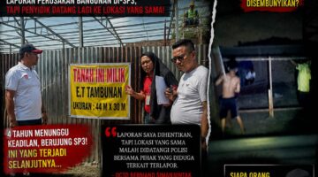 Laporan Perusakan Bangunan Dihentikan Lewat SP3, Lokasi yang Sama Malah Didatangi Penyidik Bersama Pihak yang Diduga Berkaitan dengan Terlapor