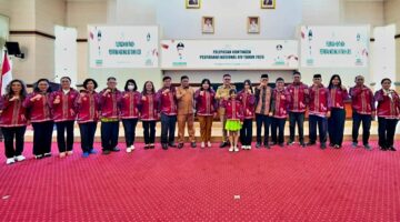 Resmi Dilepas, Ini 4 Pesan Penting Gubernur Sulsel untuk Kontingen Sulsel ke Pesparawi Nasional XIV di Manokwari