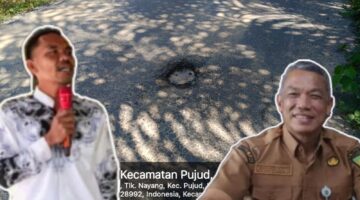 Anggaran Diduga Capai Rp3 Miliar, Jalan Teluk Nayang Kembali Rusak Parah! Amron Harahap Pertanyakan Kualitas Pekerjaan dan Pengawasan PUTR Rohil