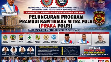 Munas III FSPTSI sama KSPSI Meriah di Hotel Danau Toba Medan, PRAKA POLRI Resmi Diluncurkan dan Siap Rangkul Pengemudi se-Indonesia