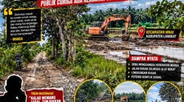 Warga Menjerit, Alat Berat Tetap Bergerak! Dugaan Galian Ilegal Di Hinai Picu Pertanyaan Serius Publik