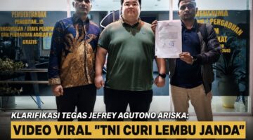 Jefrey Agutono Ariska: Tuduhan terhadap TNI dalam Video Viral Adalah Fitnah, Penyebarnya Kini Berhadapan dengan Hukum