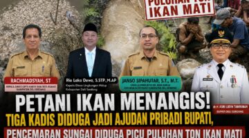 Di Saat Petani Ikan Menangis, Warga Soroti Tiga Kadis yang Disebut Bak Ajudan Pribadi Bupati Deli Serdang