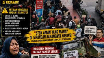 BBM Ghaib Di Sumatera Utara, Rakyat Menjerit Dan Antre Berjam-Jam, Logistik Lumpuh, Hasil Panen Terancam Membusuk, Perekonomian Daerah Di Ambang Krisis
