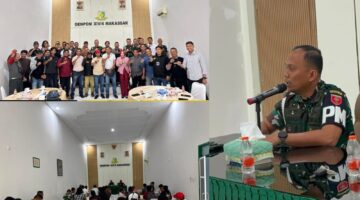 Bangun Kemitraan Strategis, Dandenpom XIV/4 Makassar Jalin Silaturahmi Bersama Wartawan