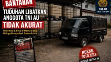 Narasi Viral Seret Nama TNI AU, Hasil Klarifikasi Bongkar Dugaan Foto Rekayasa AI