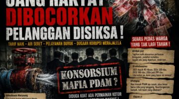 Dugaan Rp450 Miliar Memantik Kemarahan Publik, Satu per Satu Keluhan Pelanggan PDAM Tirtanadi Bermunculan
