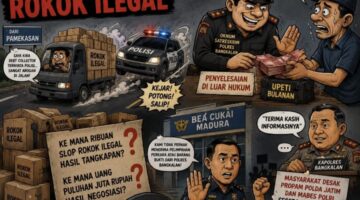 Dugaan Praktik Upeti Rokok Ilegal Mencuat di Bangkalan, Kapolres Beri Respons Singkat, Publik Minta Propam Mengusut