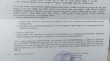 Surat Penahanan Terbit, Namun Tersangka Tak Ditahan, Korban Pertanyakan Keseriusan Penanganan Kasus Penganiayaan di Polsek Minasatene