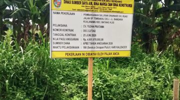 Proyek Drainase Rp4,9 Miliar Jadi Sorotan, LBHK-Wartawan Pertanyakan Pengawasan Janso Sipahutar