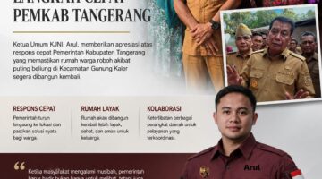 Dari Musibah Menjadi Harapan, Arul Apresiasi Langkah Cepat Pemkab Tangerang